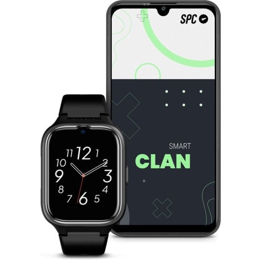 SPC Smartee 4G Senior Smartwatch para Mayores GPS y Botón SOS Negro