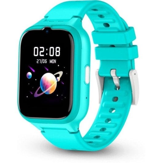 SPC Smartee 4G Kids 4G GPS 42mm TFT Turquesa Resistência à Água IP68 Botão SOS