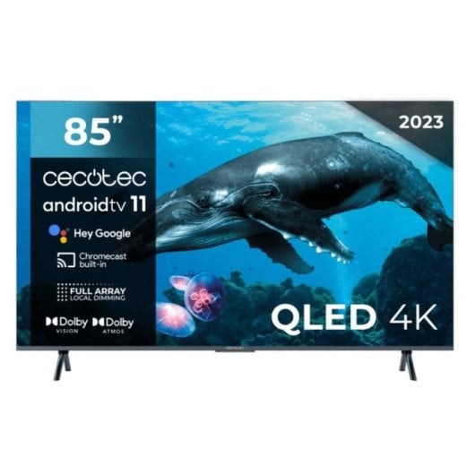 Smart TV Cecotec V3+ Serie VQU30085+ 85" QLED UltraHD 4K HDR10