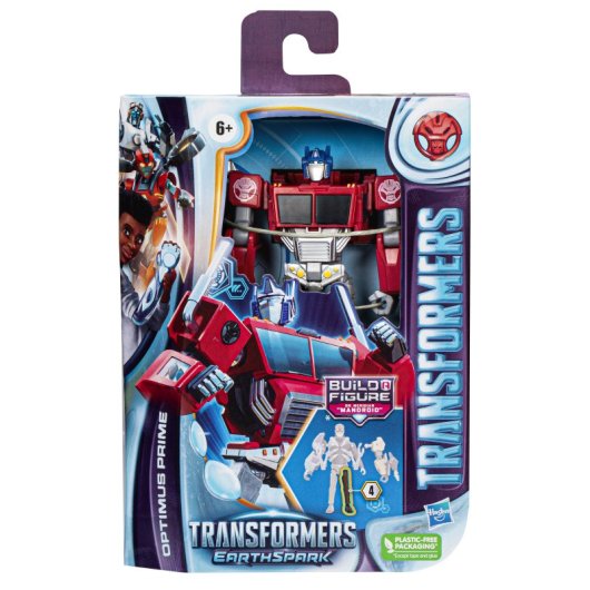 Transformers Chara-Bricks Optimus Prime Exclusive 7 Vinyl Figure Glow in the Dar