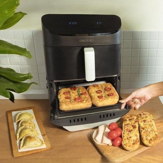 Friteuse sans Huile Cecotec Cecofry FoodCourt 11000 Connected C 11L Contrôle Mobile MultiCook