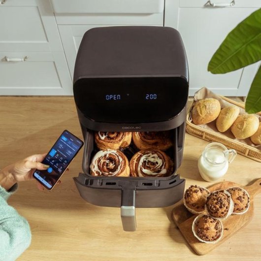 Cecotec Cecofry FoodCourt 11000 Connected C Fritadeira a Ar 11L Preta