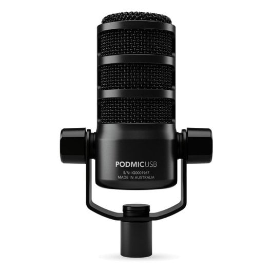 Rode PodMic USB Microfone Dinâmico Preto