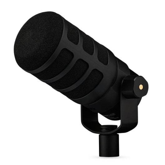 Rode PodMic USB Microfone Dinâmico Preto