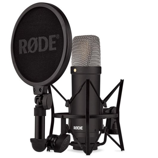 Rode-NT1-Signature-Micrófono-de-Condensador-de-Estudio-Negro