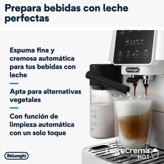Caffettiera Superautomatica DeLonghi Magnifica Start ECAM220.61.W 1,8L 15 bar con montalatte