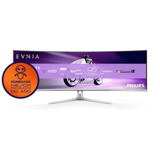 Monitor PC Philips Evnia 49M2C8900 49" Dual QHD 240Hz QD-OLED Curvo G-Sync FreeSync HDR