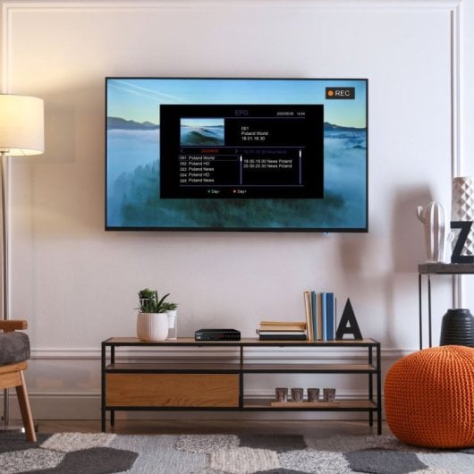 Manta DVBT024PRO Decodificador TDT2 DVBT-T2 HEVC H.265 FullHD Negro