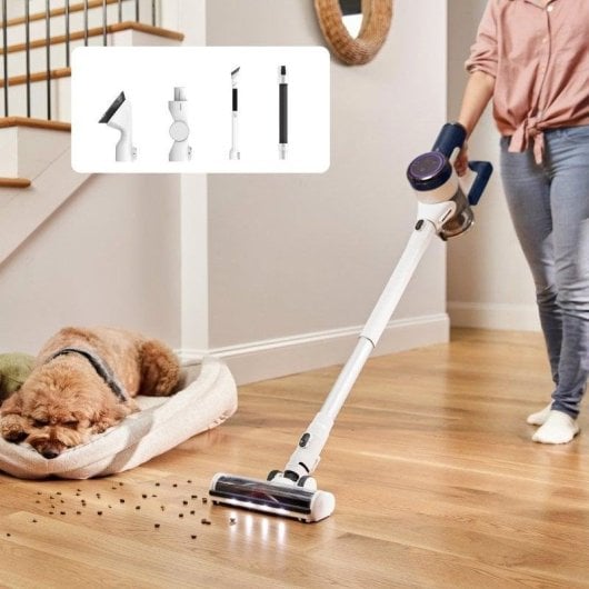 Aspirador sem Fio Tineco Pure One S15 Flex Ex 500W 40min HEPA Antiemaranhamento Acessórios