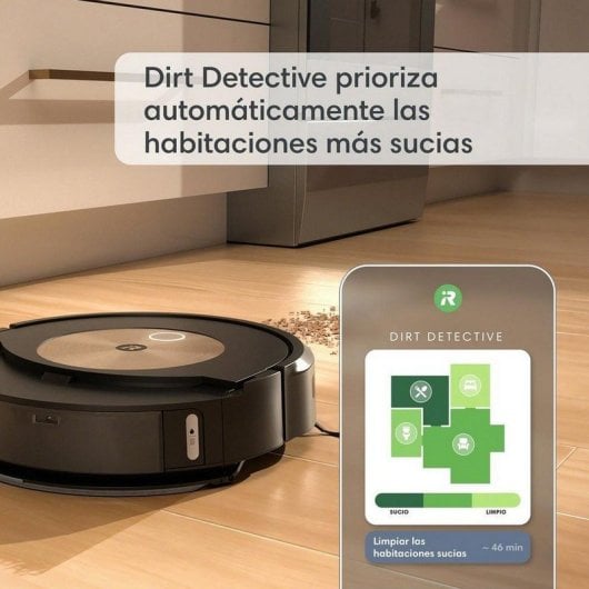 iRobot Roomba Combo j9 Robot Aspirador WiFi con Base de Vaciado Automatico PcComponentes