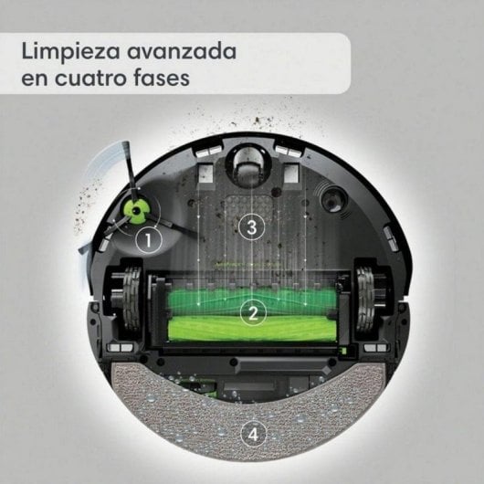 Robot Aspirapolvere e Lavapavimenti iRobot Roomba Combo j9+ Autosvuotamento Navigazione Avanzata Controllo Vocale