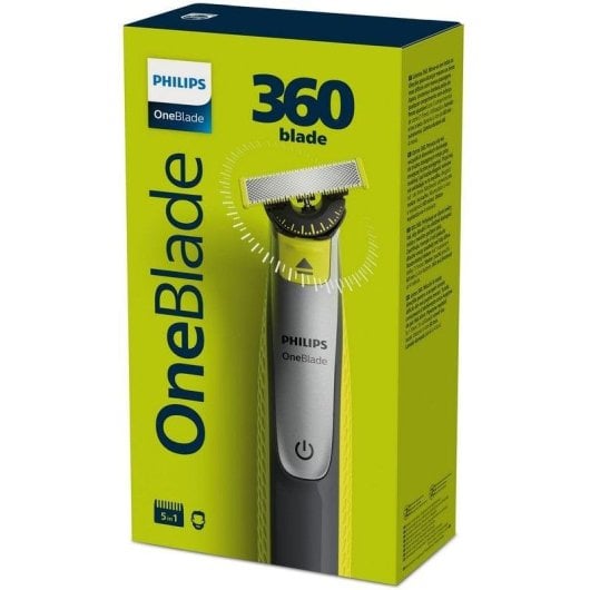 Philips OneBlade 360 Afeitadora y Recortadora para Cara