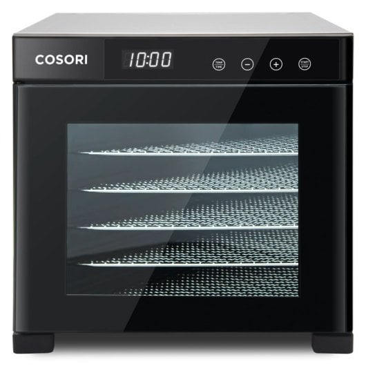 Cosori CP267-FD-RXS Deshidratador de 6 Bandejas Premium de Acero Inoxidable