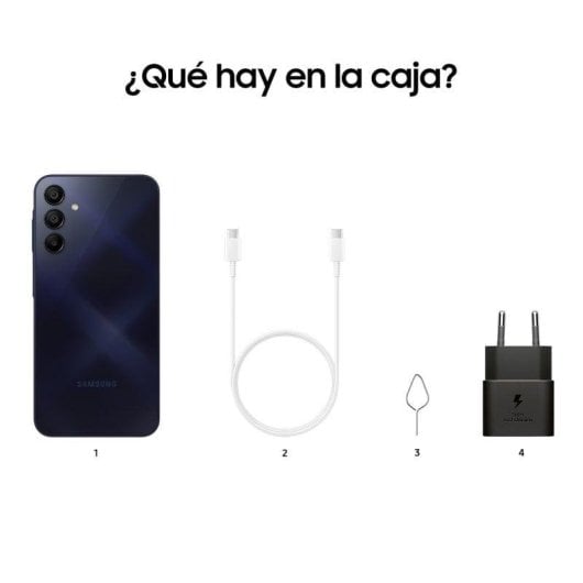 Samsung Galaxy A15 4G 8GB Noir 256GB Dual SIM