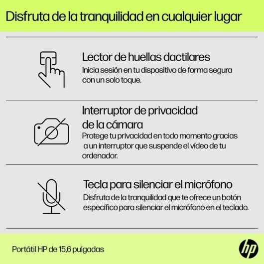 HP 15-FD0079NS Intel Core i5-1334U/16GB/1TB SSD/15.6"