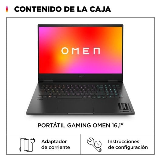 HP OMEN 16-wf1001ns Intel Core i7-14700HX/32GB/1TB SSD/RTX 4070/16.1"