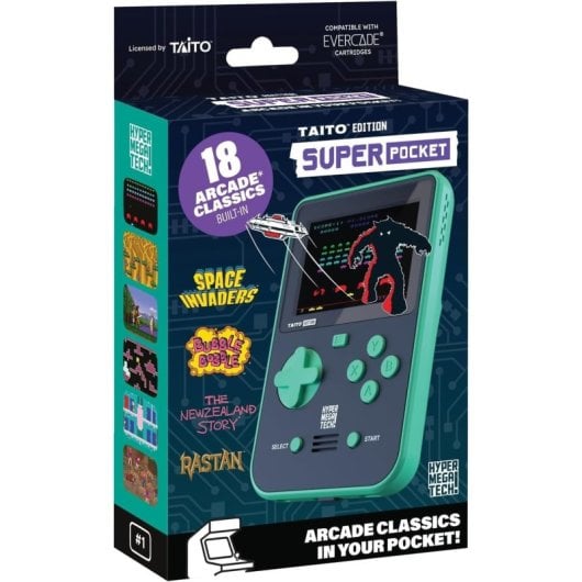 Console retrò Evercade Super Pocket Taito Edition