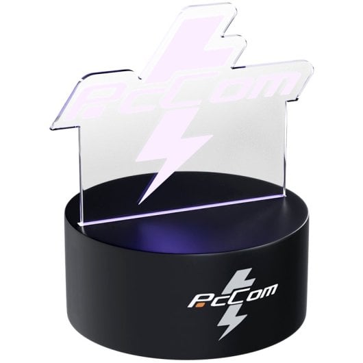 PcCom LED Logo Sobremesa RGB