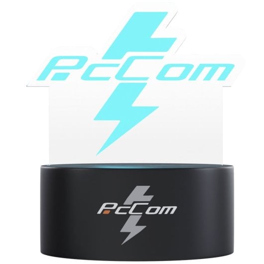 PcCom LED Logo Sobremesa RGB
