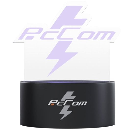 PcCom LED Logo Sobremesa RGB
