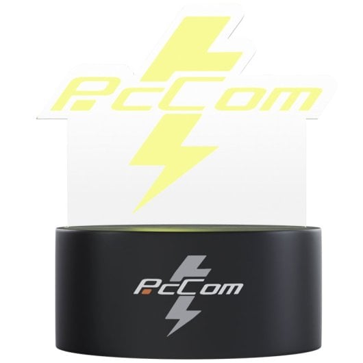 PcCom LED Logo Sobremesa RGB