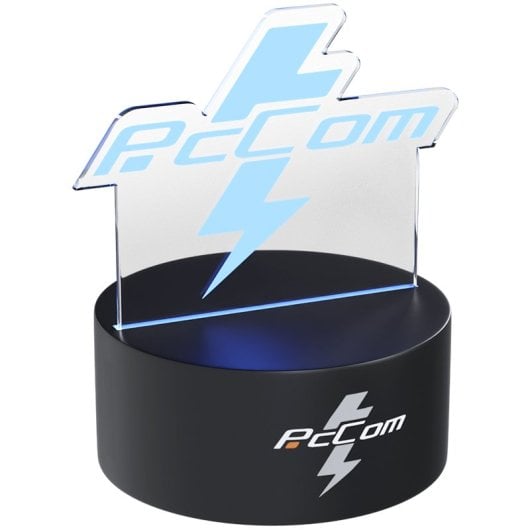 PcCom LED Logo Sobremesa RGB