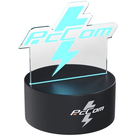 PcCom LED Logo Sobremesa RGB