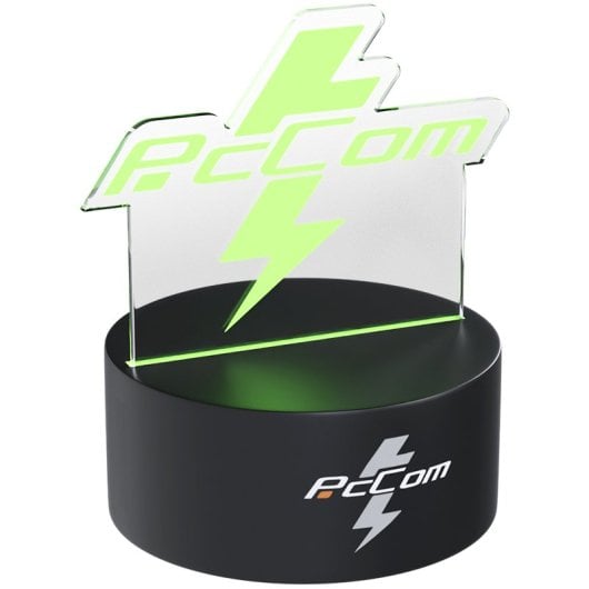 PcCom LED Logo Sobremesa RGB
