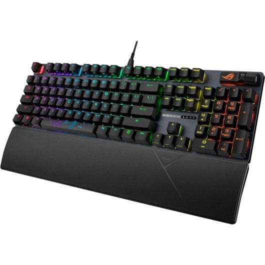 ASUS ROG Strix Scope II RX Teclado Mecánico Gaming Rx Red QWERTY Español Negro