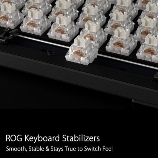 ASUS ROG Strix Scope II RX Teclado Mecánico Gaming Rx Red QWERTY Español Negro