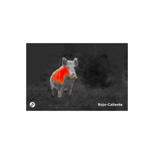 Monoculaire Thermique 1300 M Chasse 35 Mm + Télémètre + Coffret Cadeau