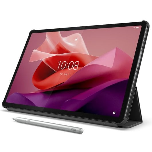 Étui folio gris Lenovo pour Tab P12 12,6"