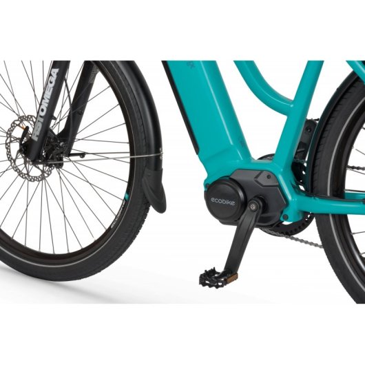 Ecobike Lx500 19 Palm Blue 17.5ah Bicicleta Eléctrica De Trekking