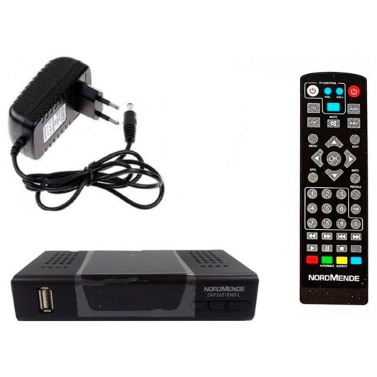 Nordmende ZAP26510ND-L Sintonizador TDT DVB-T2 H.265 HEVC Full HD