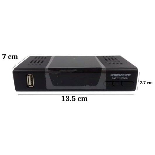 Nordmende ZAP26510ND-L Sintonizador TDT DVB-T2 H.265 HEVC Full HD