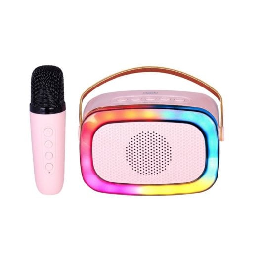 Klack BT-K8 Altavoz Karaoke Portátil Bluetooth 10W Rosa