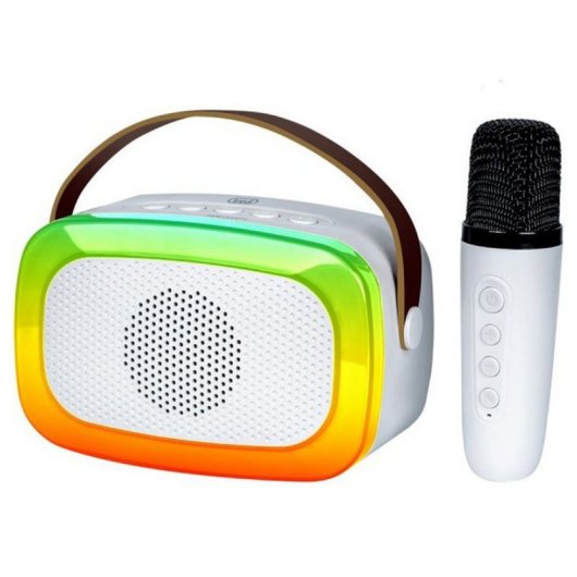 Klack BT-K8 Altavoz Karaoke Portátil Bluetooth 10W Blanco