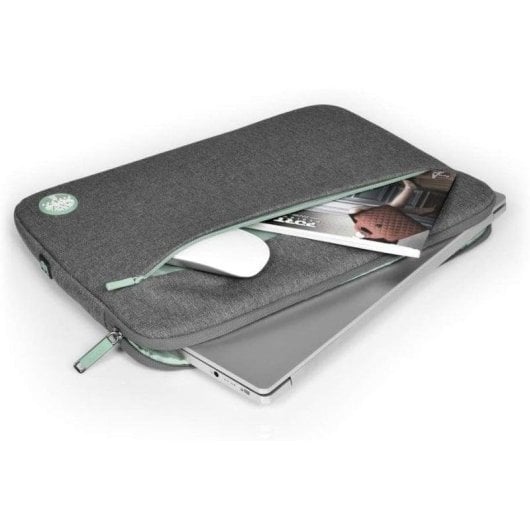 Fodera Port Designs Yosemite Eco 14 pollici grigia PET riciclato tasca frontale