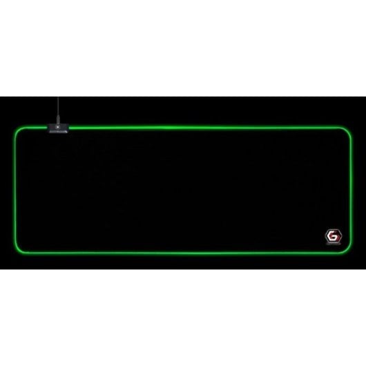 Gembird MP-GAMELED-L Mauspad Gaming-Mauspad Schwarz