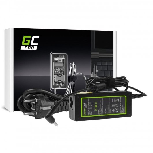 Adaptador de energia interno Green Cell AD41p e inversor 65 W preto