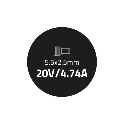 Qoltec 50099.90w Adaptateur secteur intérieur et onduleur Noir