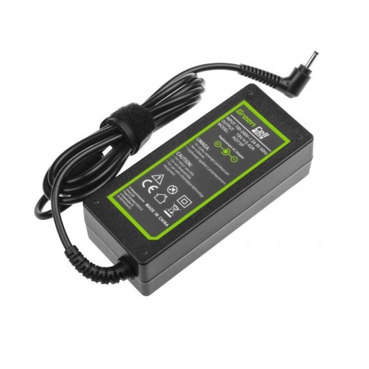 Green Cell AD73P Netzteil & Spannungsumwandler Drinnen 65 W Schwarz