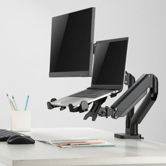 Supporto per laptop con bracci regolabili Maclean Mc-836 VESA 100