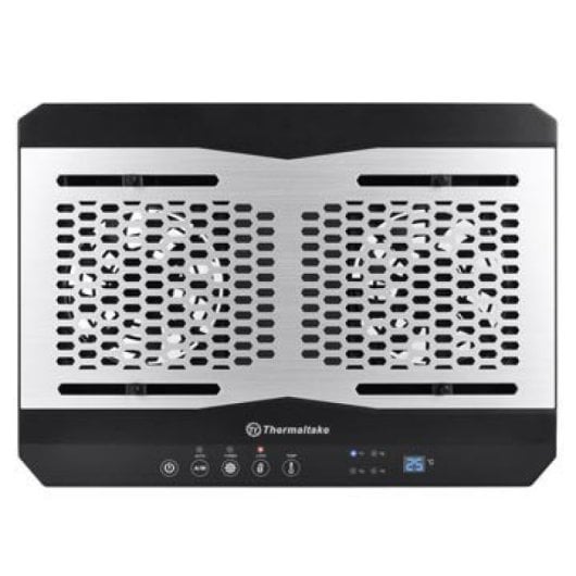 Thermaltake CL-N002-PL12BL-A Base de refroidissement pour ordinateur portable 1300 aluminium/noir