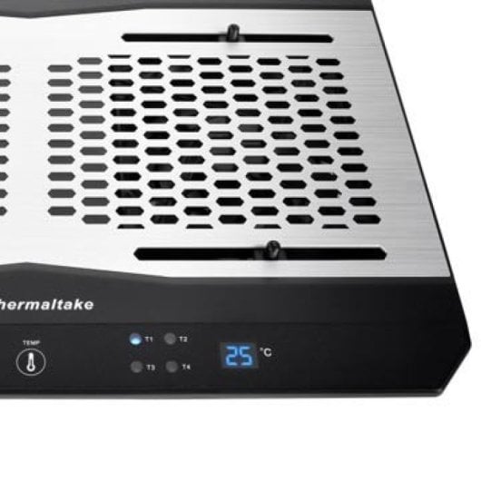 Thermaltake CL-N002-PL12BL-A Base de refroidissement pour ordinateur portable 1300 aluminium/noir