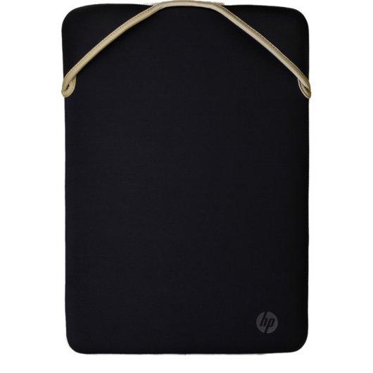 HP Reversible Protective 15.6-inch Gold Laptop Sleeve 39,6 cm (15.6") Estojo Preto, Dourado