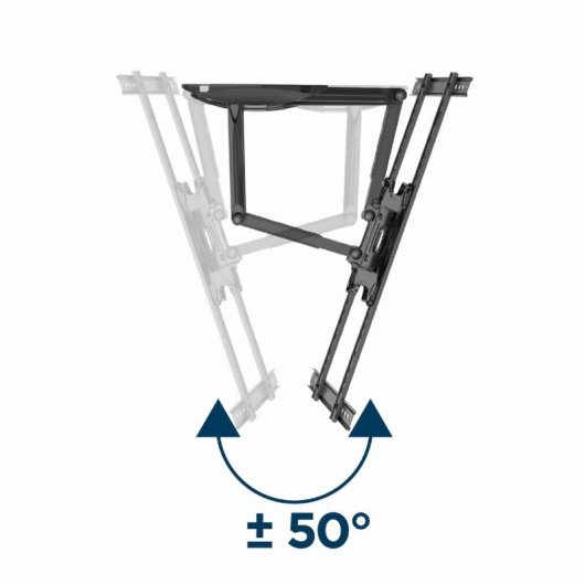 Gembird Wm-75st-01 TV-Wandhalterung 32"-75" VESA Max 45Kg Schwarz