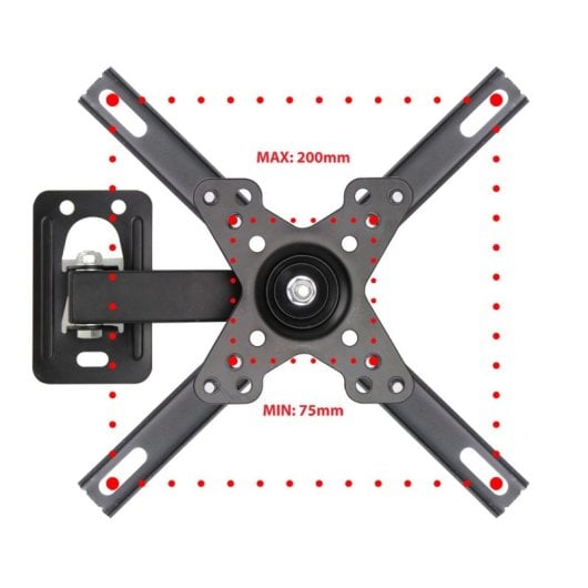 Esperanza Erw011 Soporte TV 12-50'' VESA 200 Max 20kg Negro