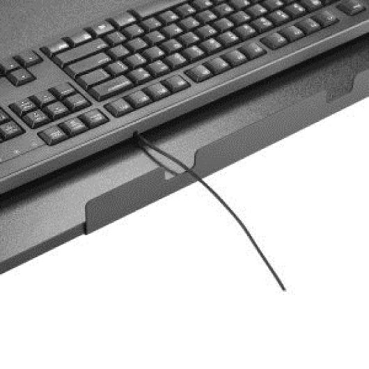 Maclean Mc-839 Soporte de Escritorio para Teclado Negro