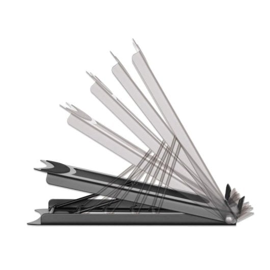Support pour ordinateur portable Manhattan 5 positions jusqu'à 15,6" noir